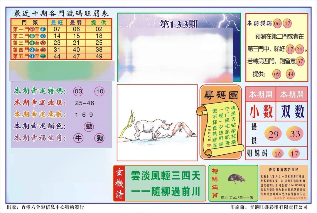 133期香港逢赌必羸(新图)[图]
