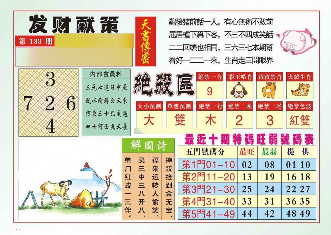 133期发财献策[图]