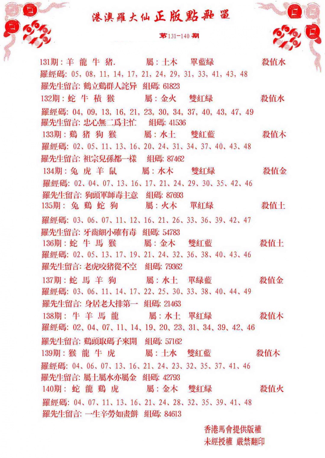 133期点歌单[图]