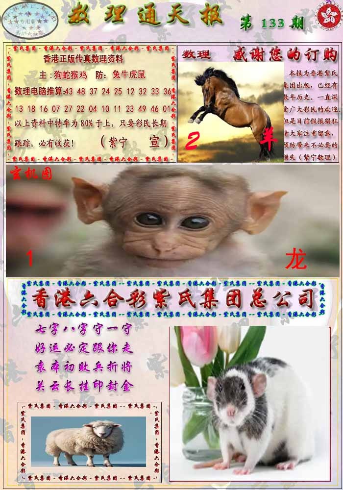 133期数通报[图]