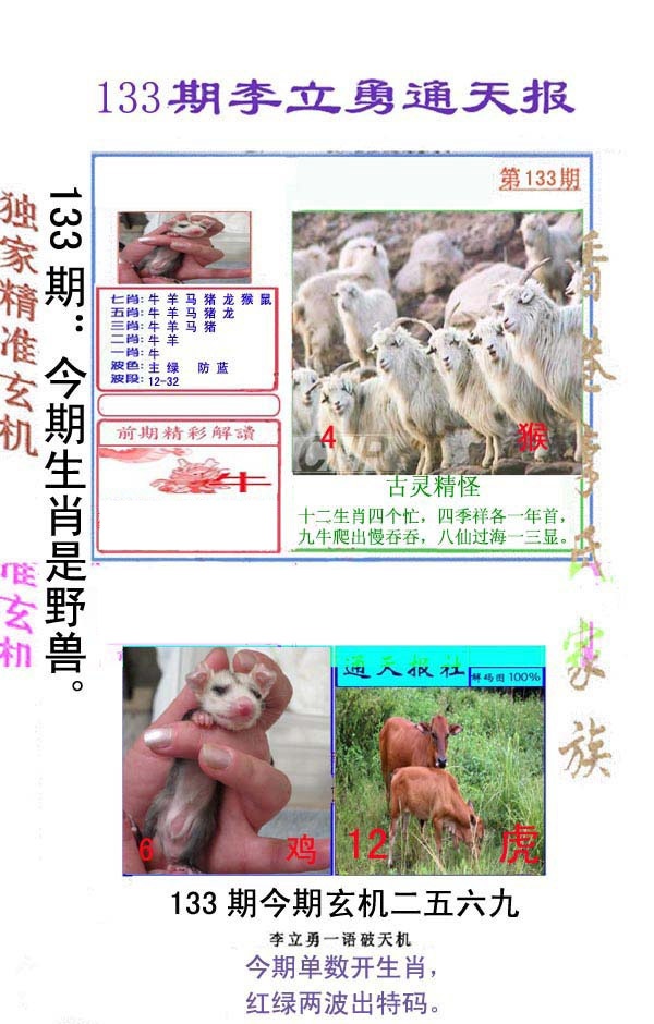 133期李立勇通天报[图]