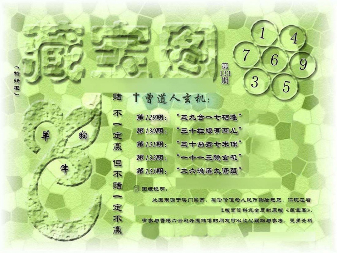 133期假新藏宝图[图]