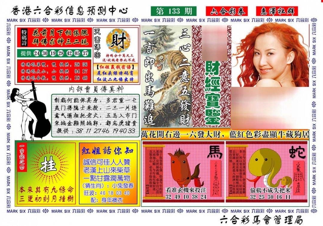 133期红姐财经宝鉴[图]