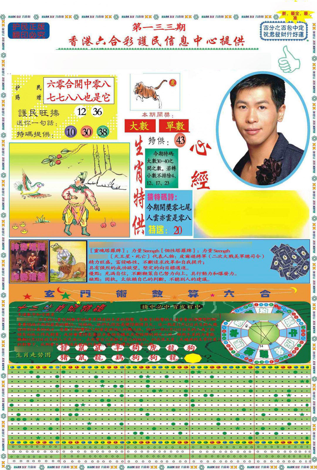 133期马经心经A(新图推荐)[图]