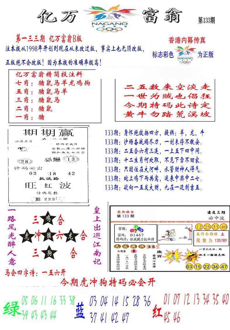 133期亿万富翁B[图]