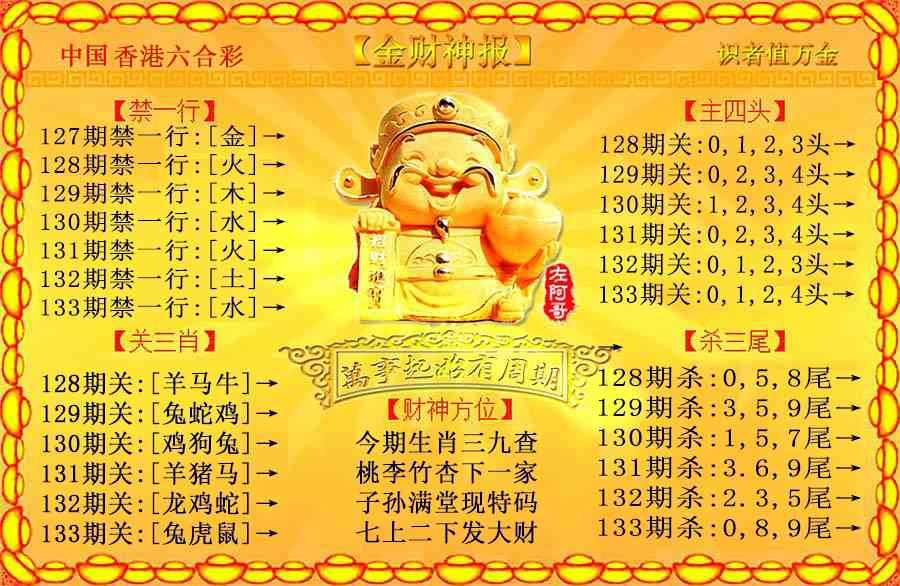 133期金财神[图]