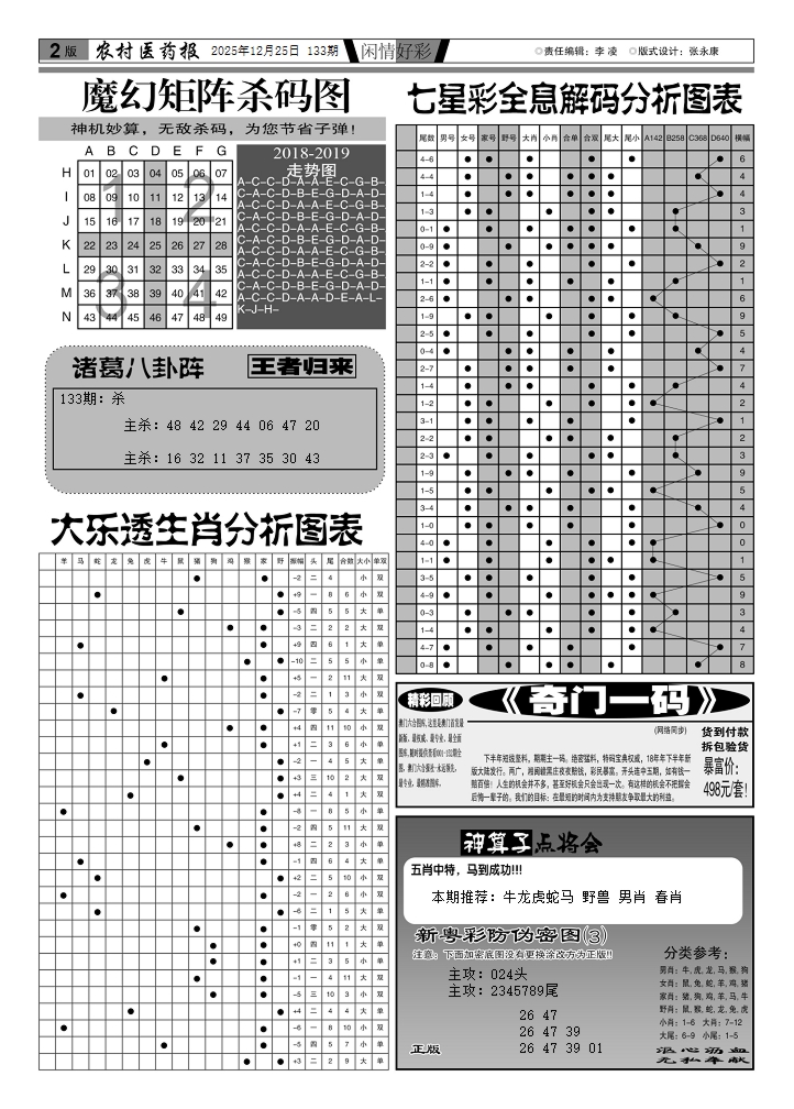 133期新粤彩(闲情好彩E)[图]