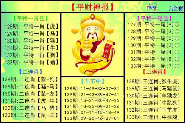 133期平财神报[图]