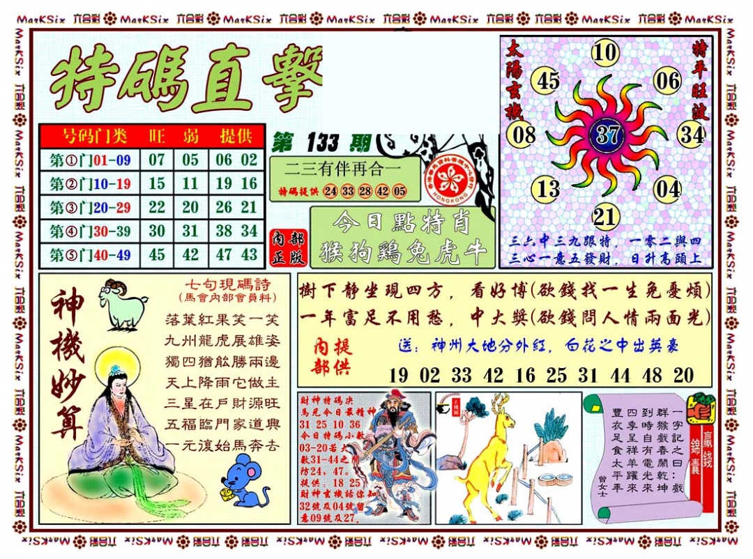 133期特马直击[图]